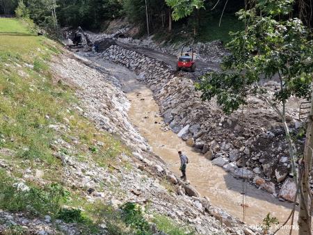 Sanacijska obnova vodotokov in hudournikov po poplavah (2)